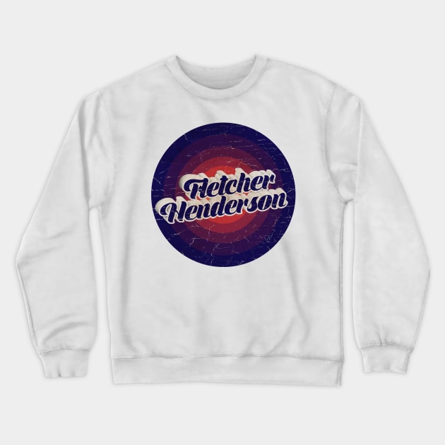 FLETCHER HENDERSON - VINTAGE SHADOW DETAIL Crewneck Sweatshirt by GLOBALARTWORD